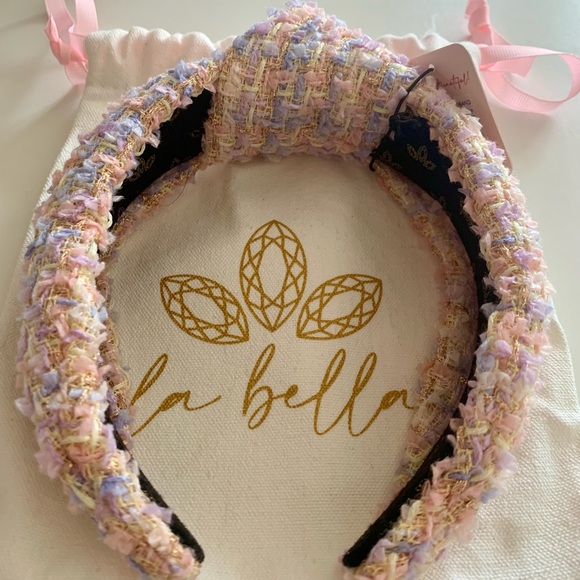 La Bella Cotton Candy Tweed Headband